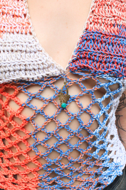 Halter Net Top