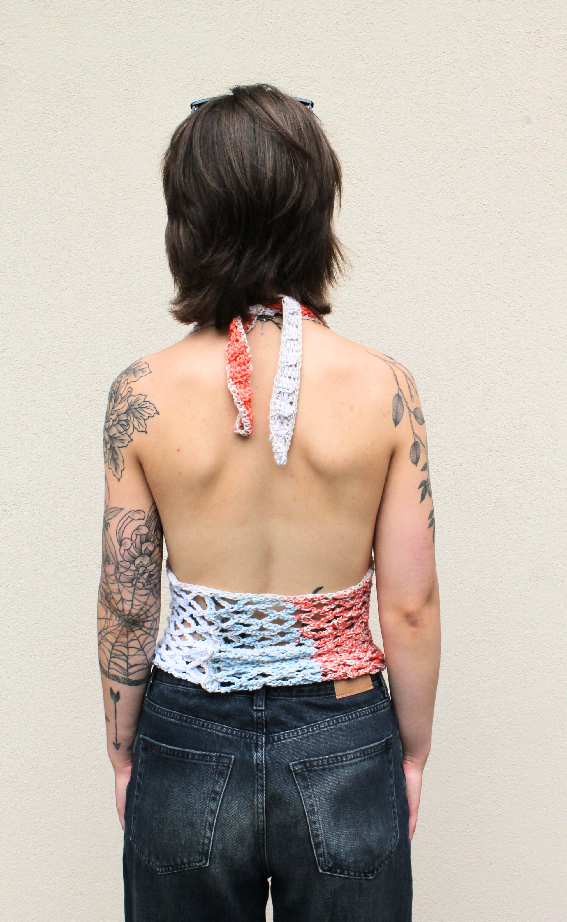 Halter Net Top