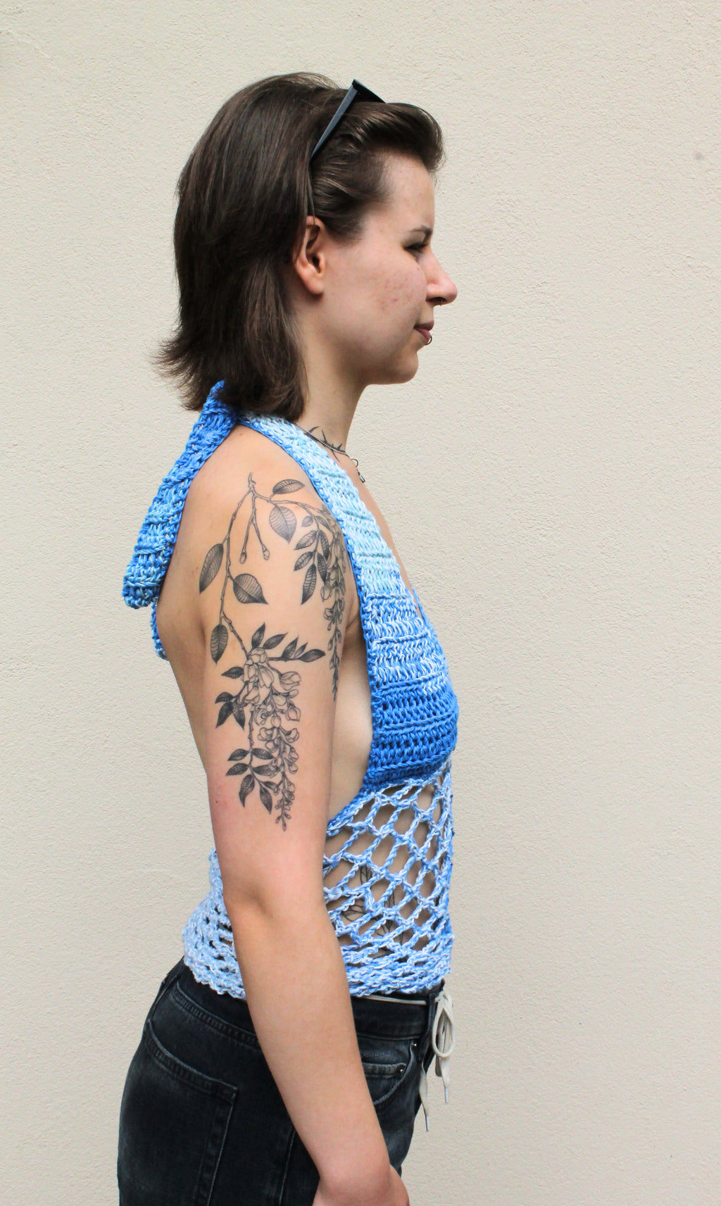 Halter Net Top