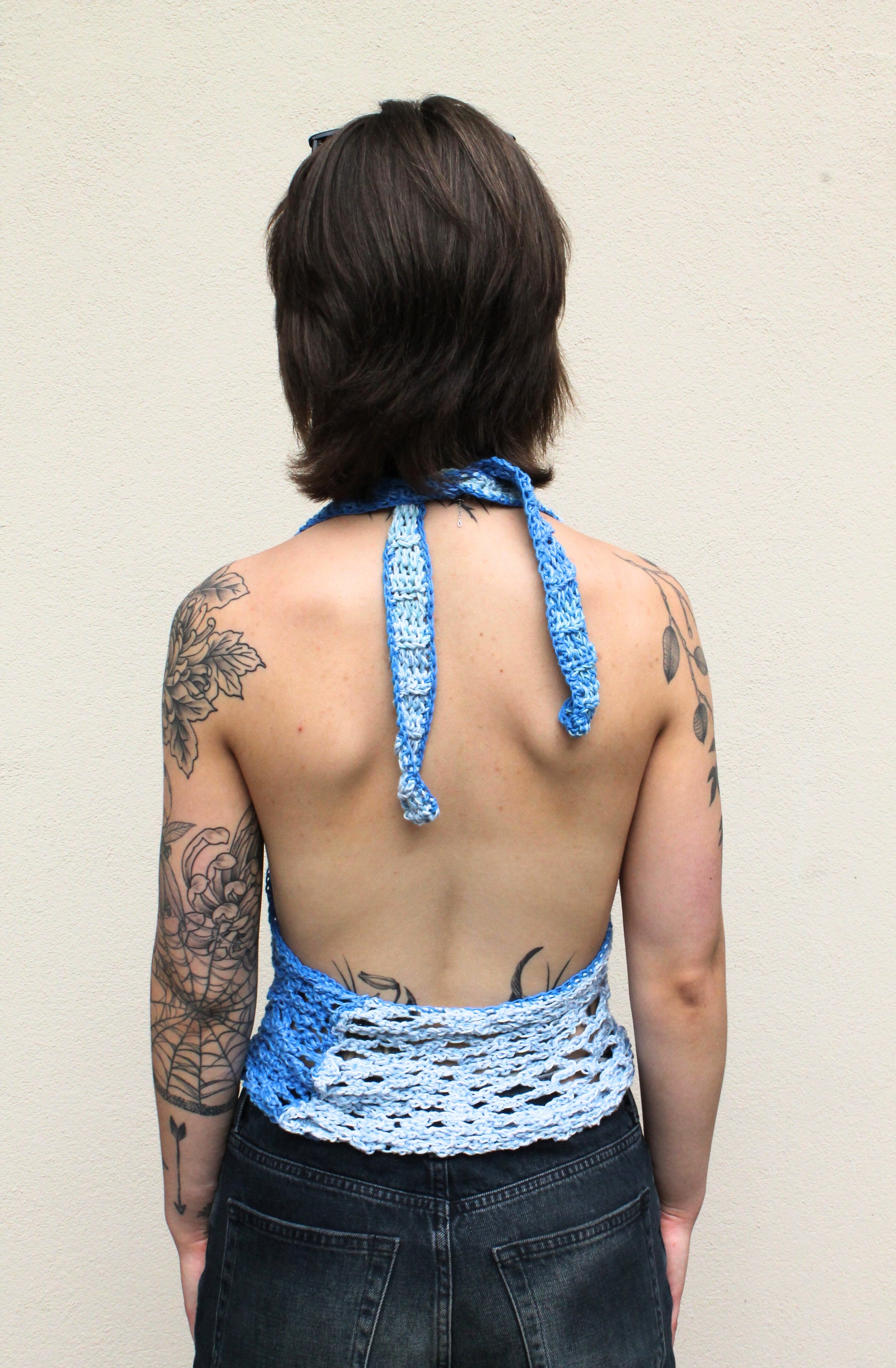 Halter Net Top