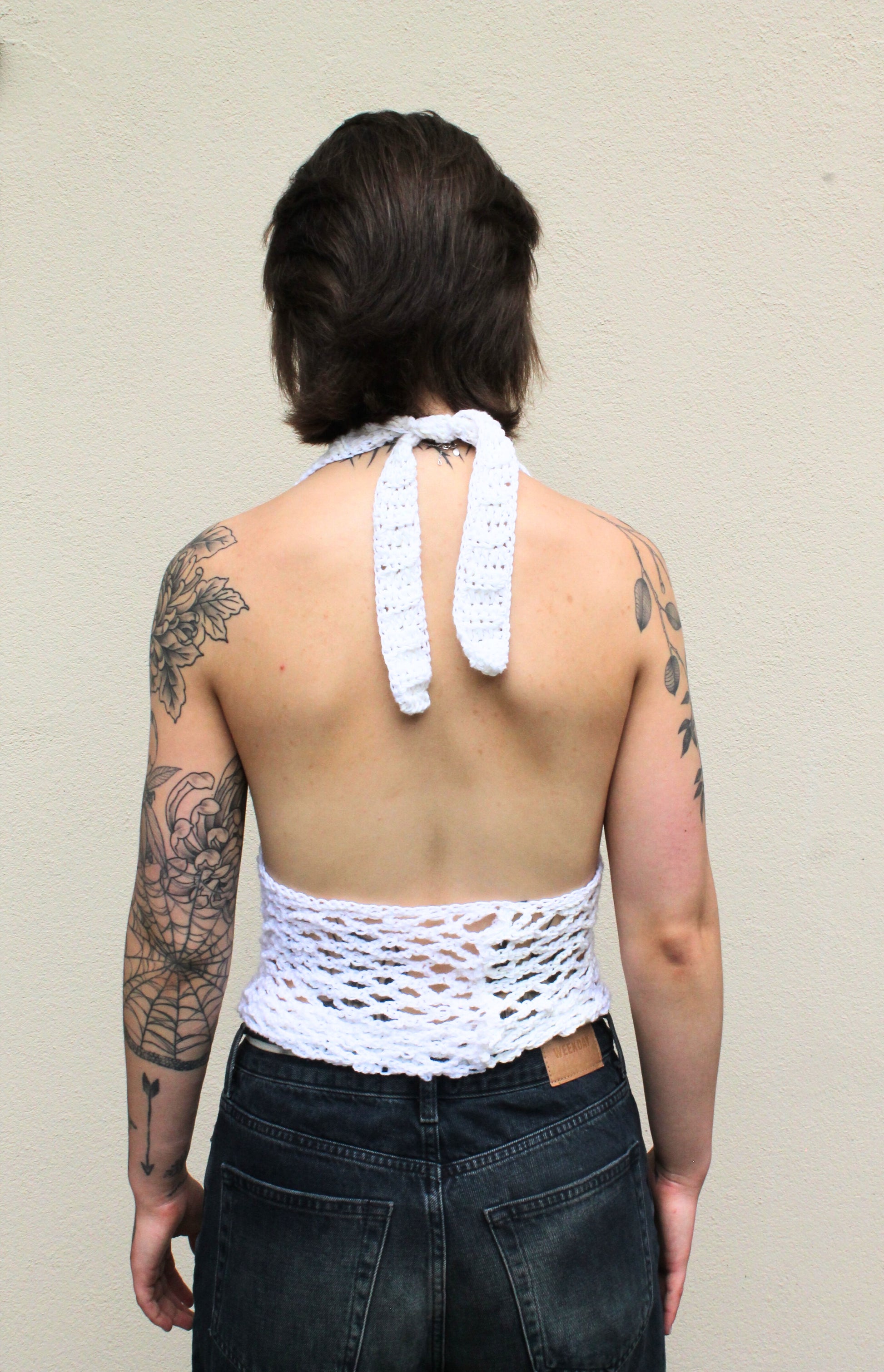 Halter Net Top
