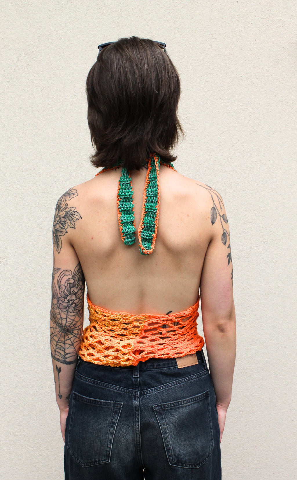 Halter Net Top