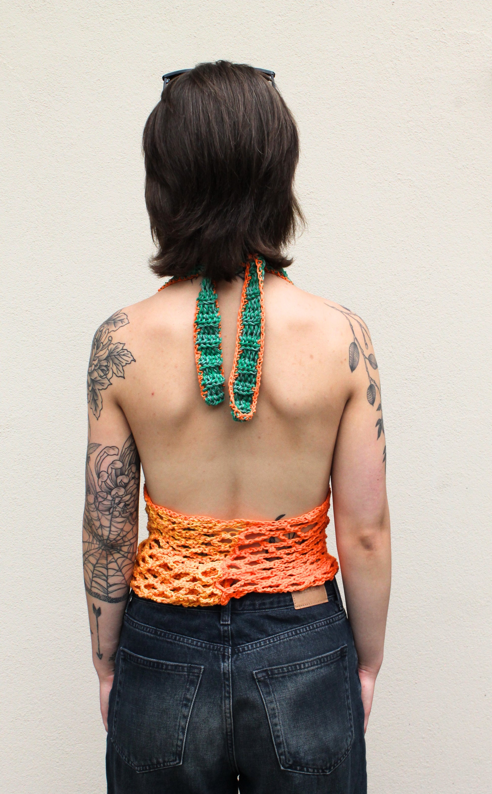Halter Net Top