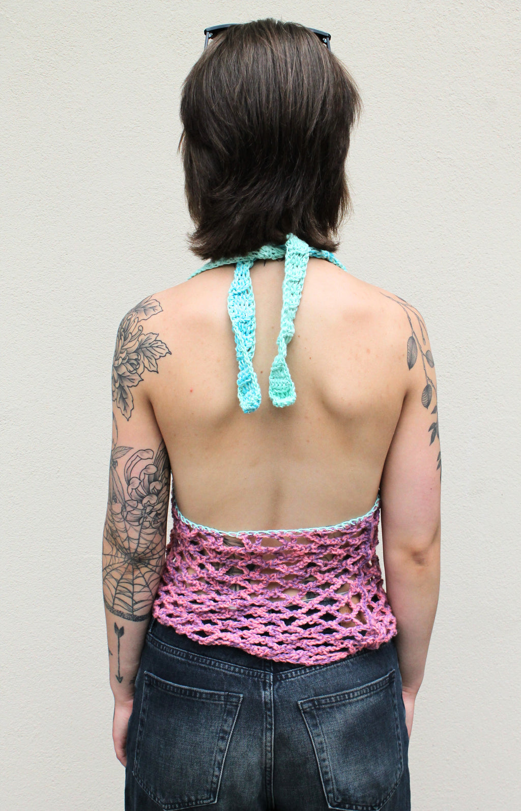 Halter Net Top