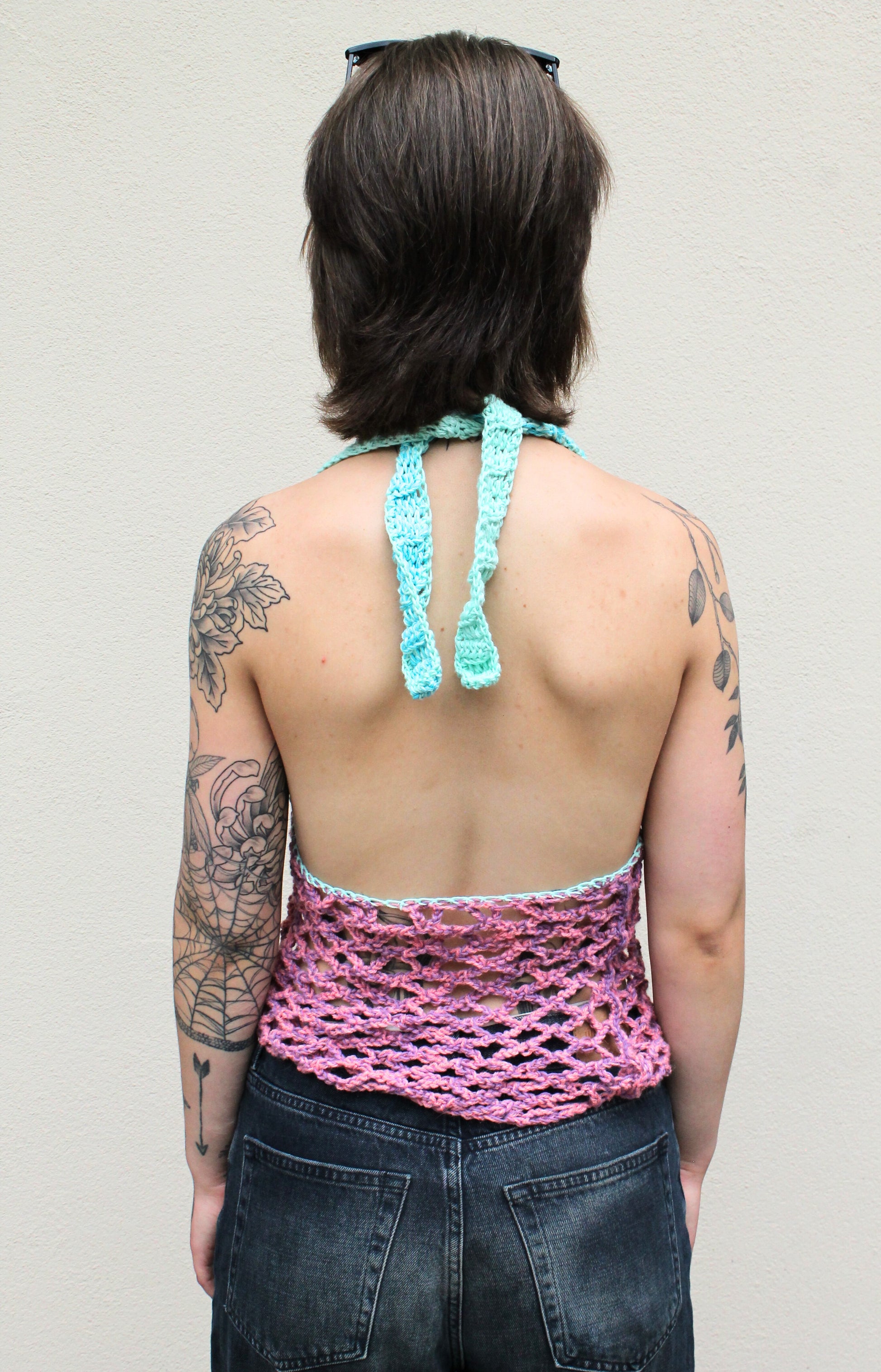Halter Net Top