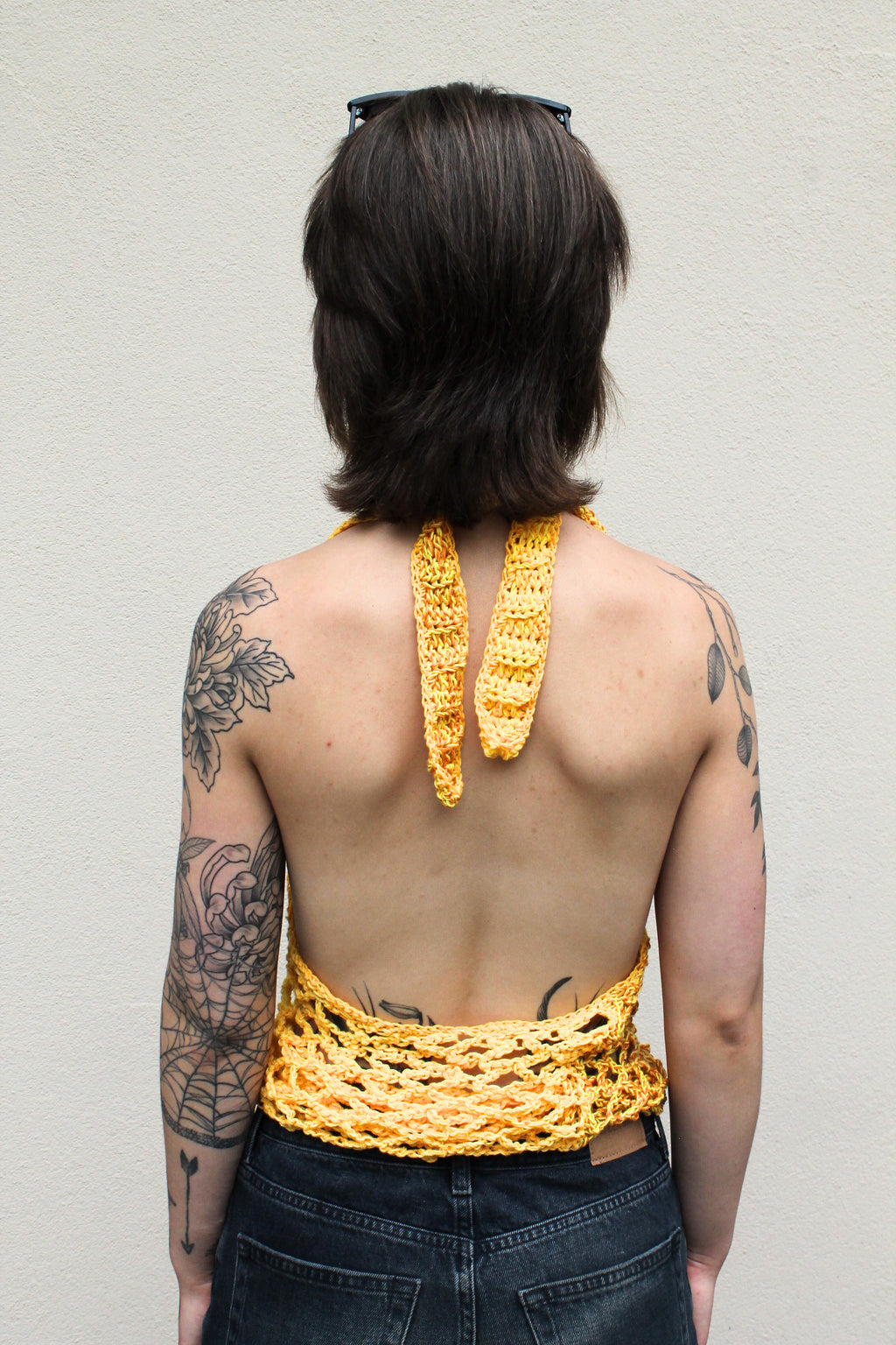 Halter Net Top
