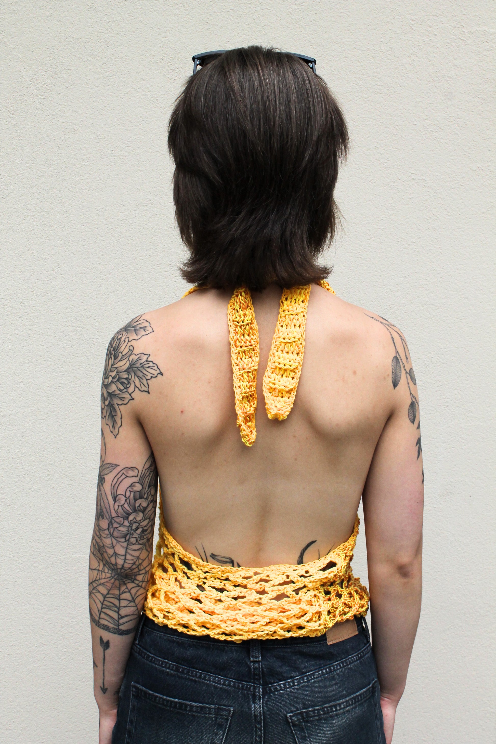 Halter Net Top
