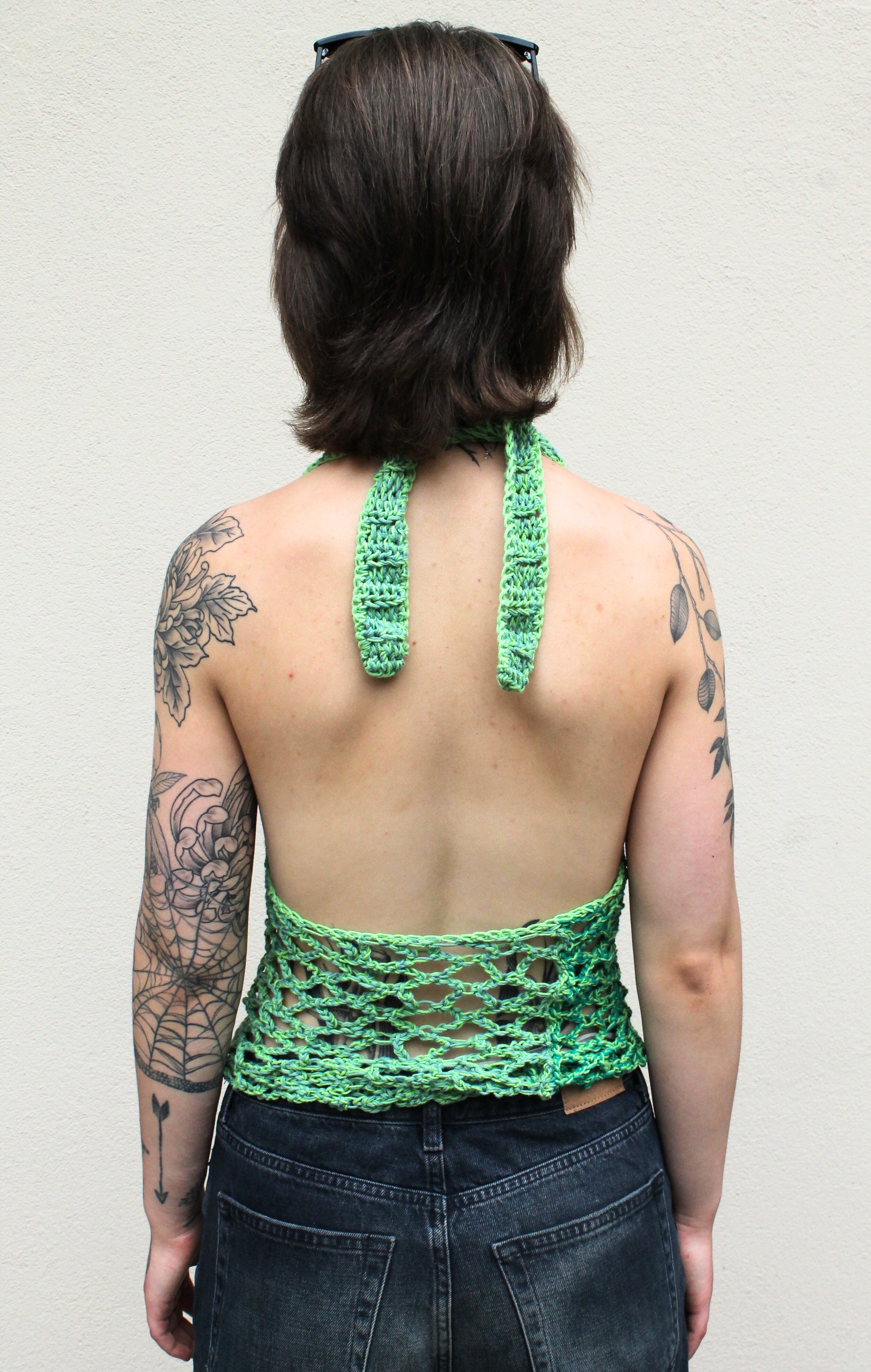 Halter Net Top