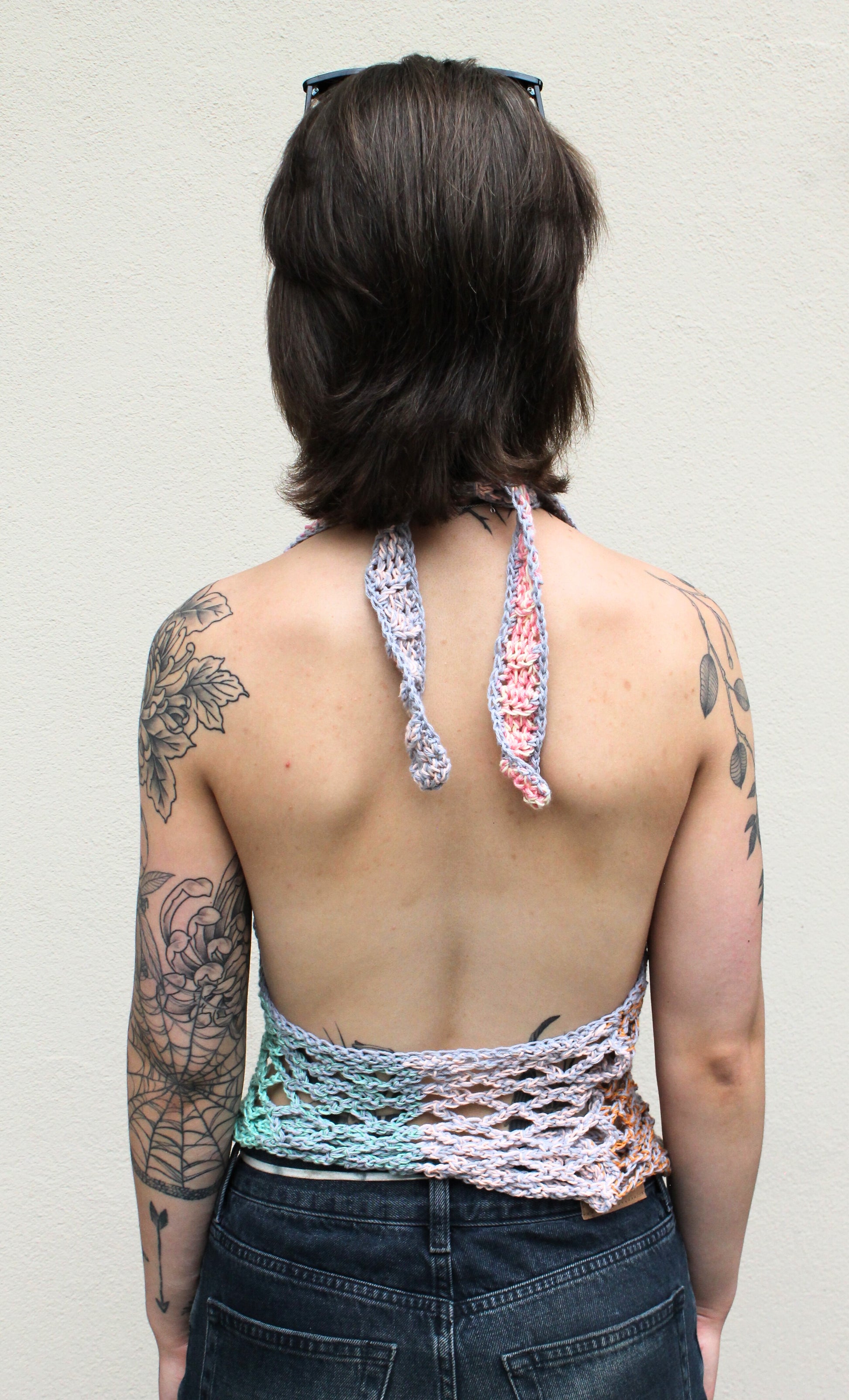 Halter Net Top