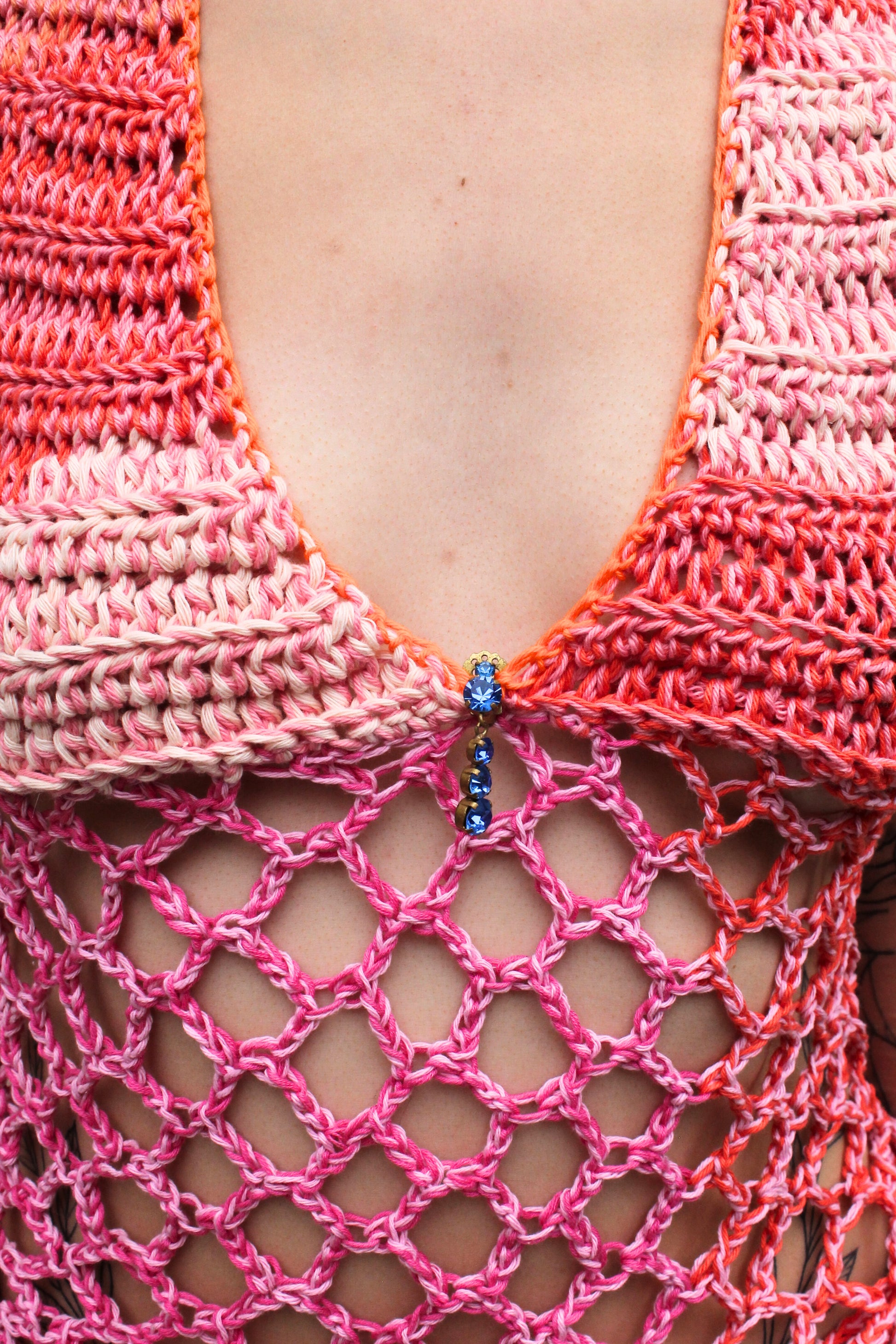 Halter Net Top