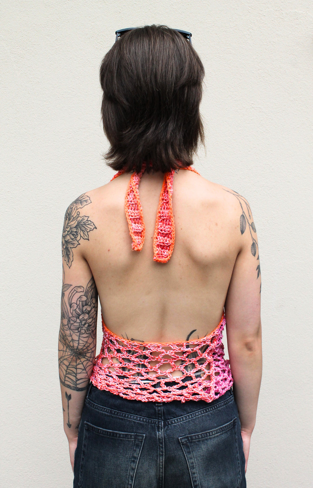 Halter Net Top