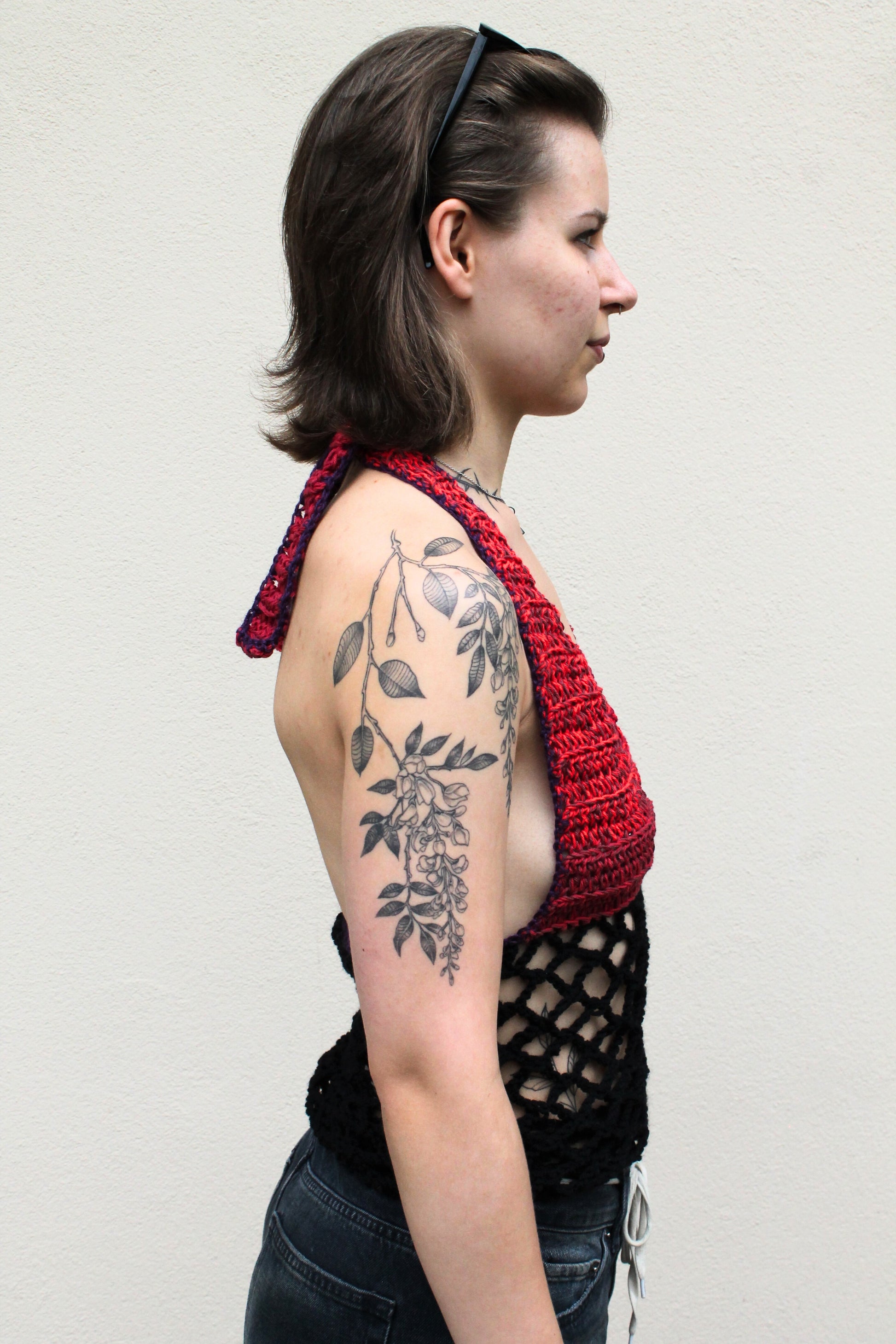 Halter Net Top