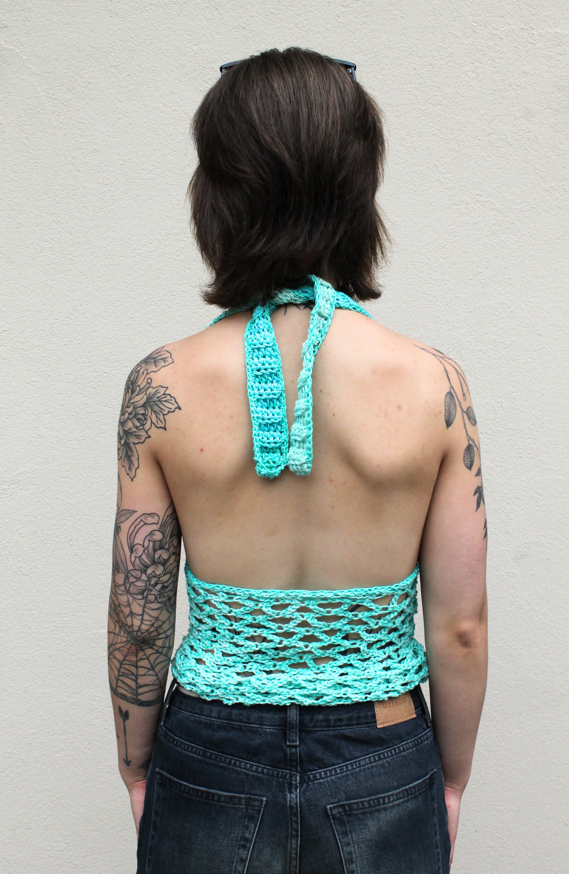 Halter Net Top