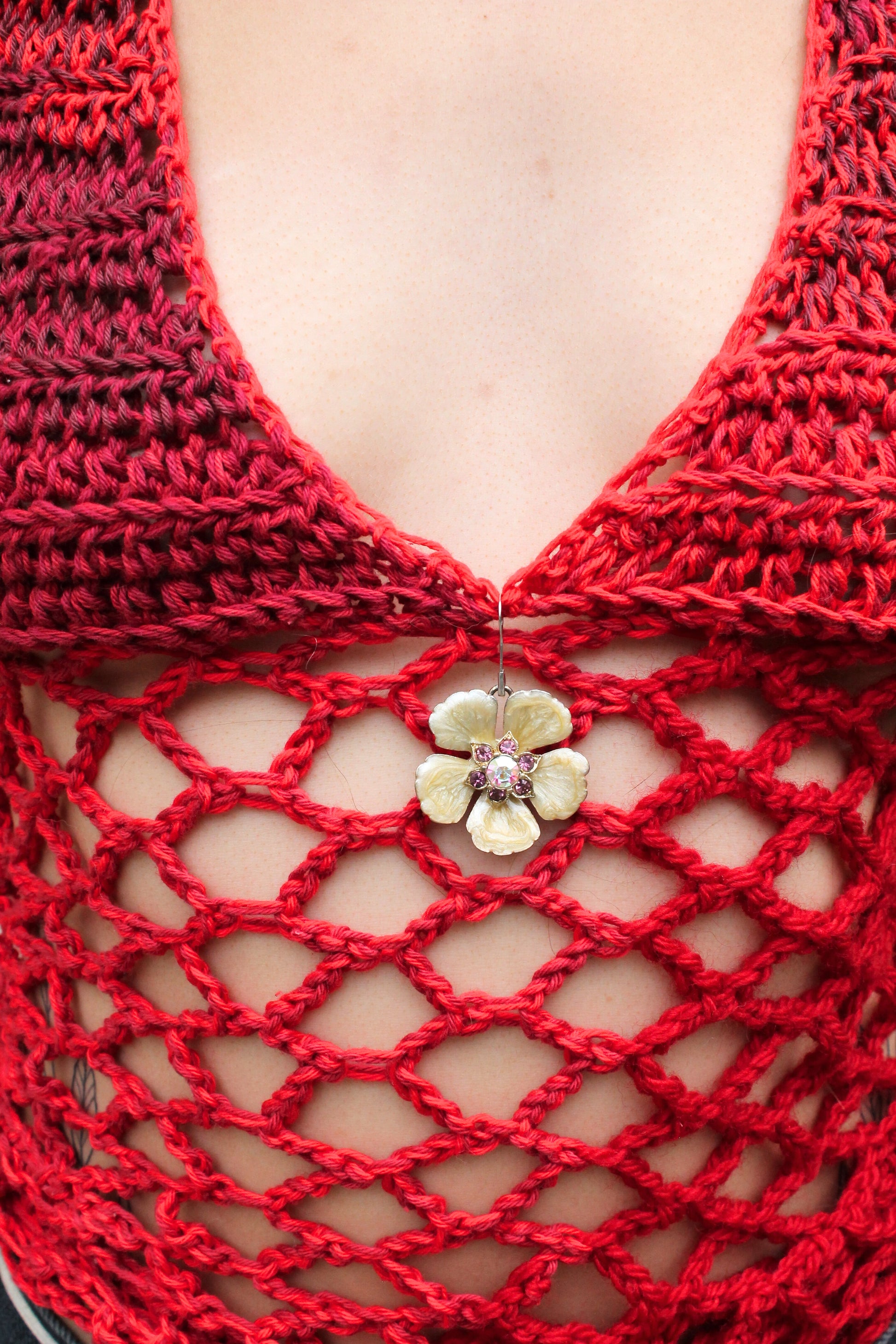 Halter Net Top