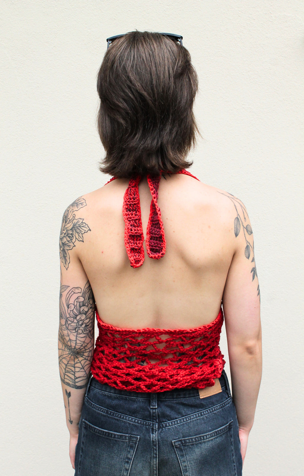 Halter Net Top