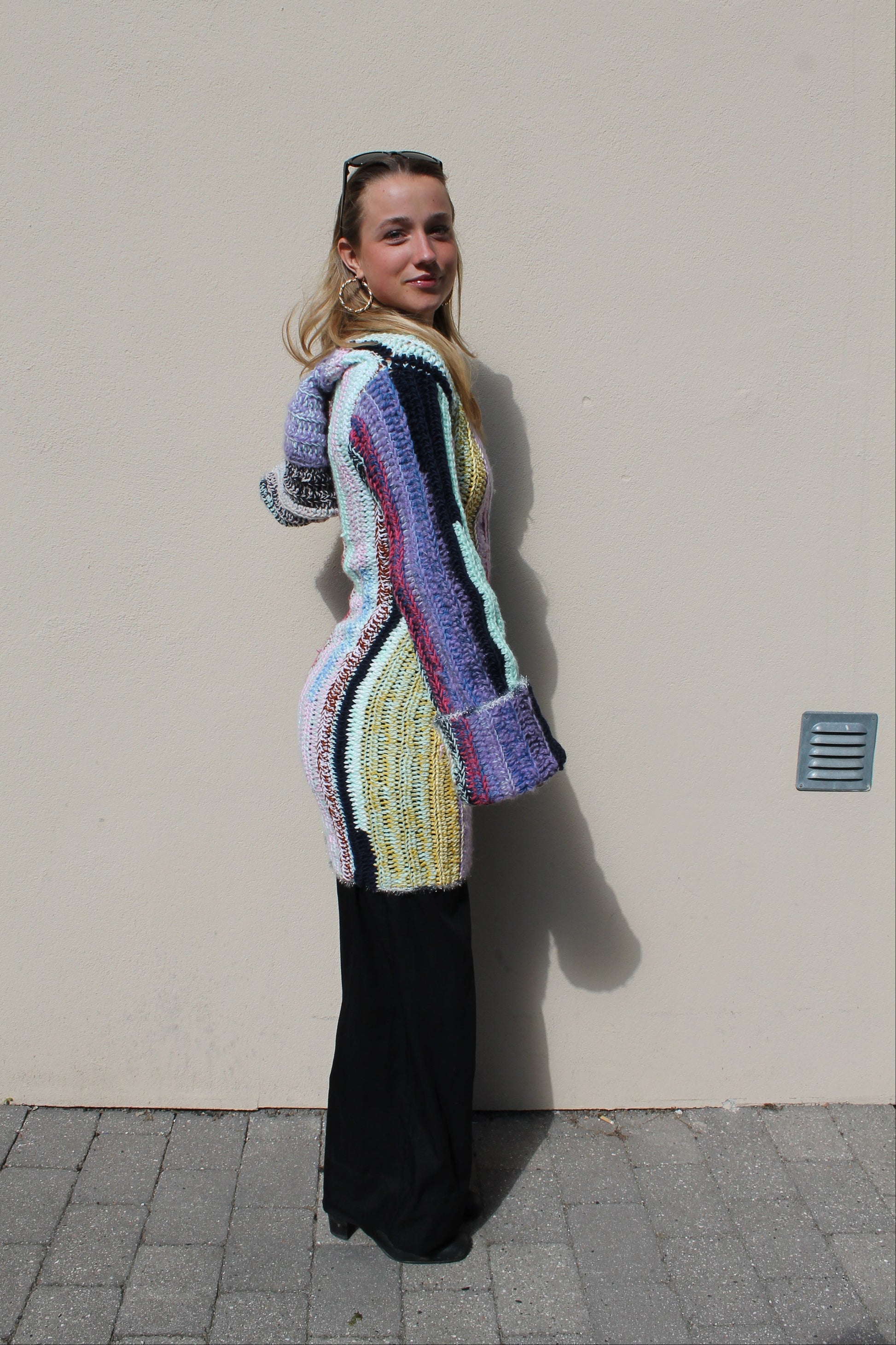 Dress with hood