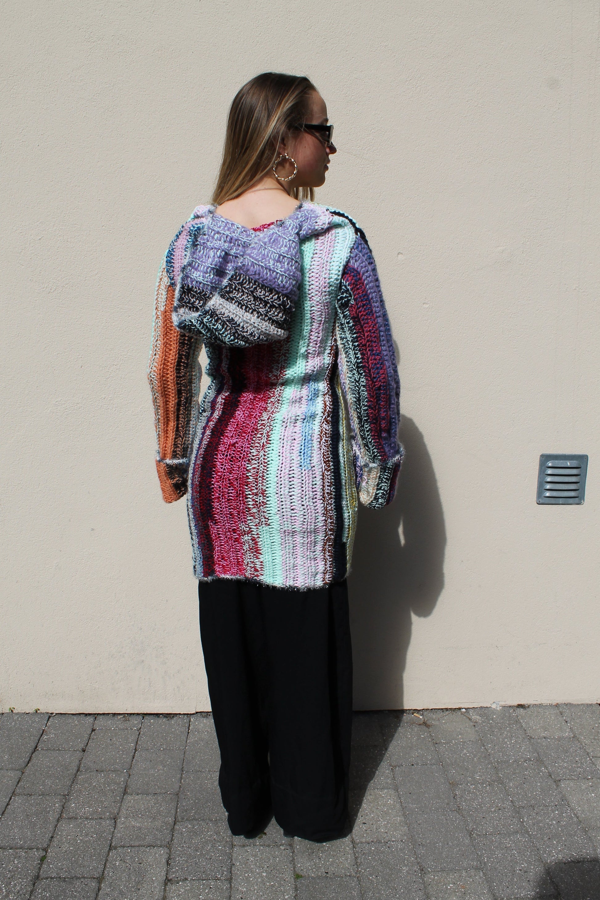 Dress with hood