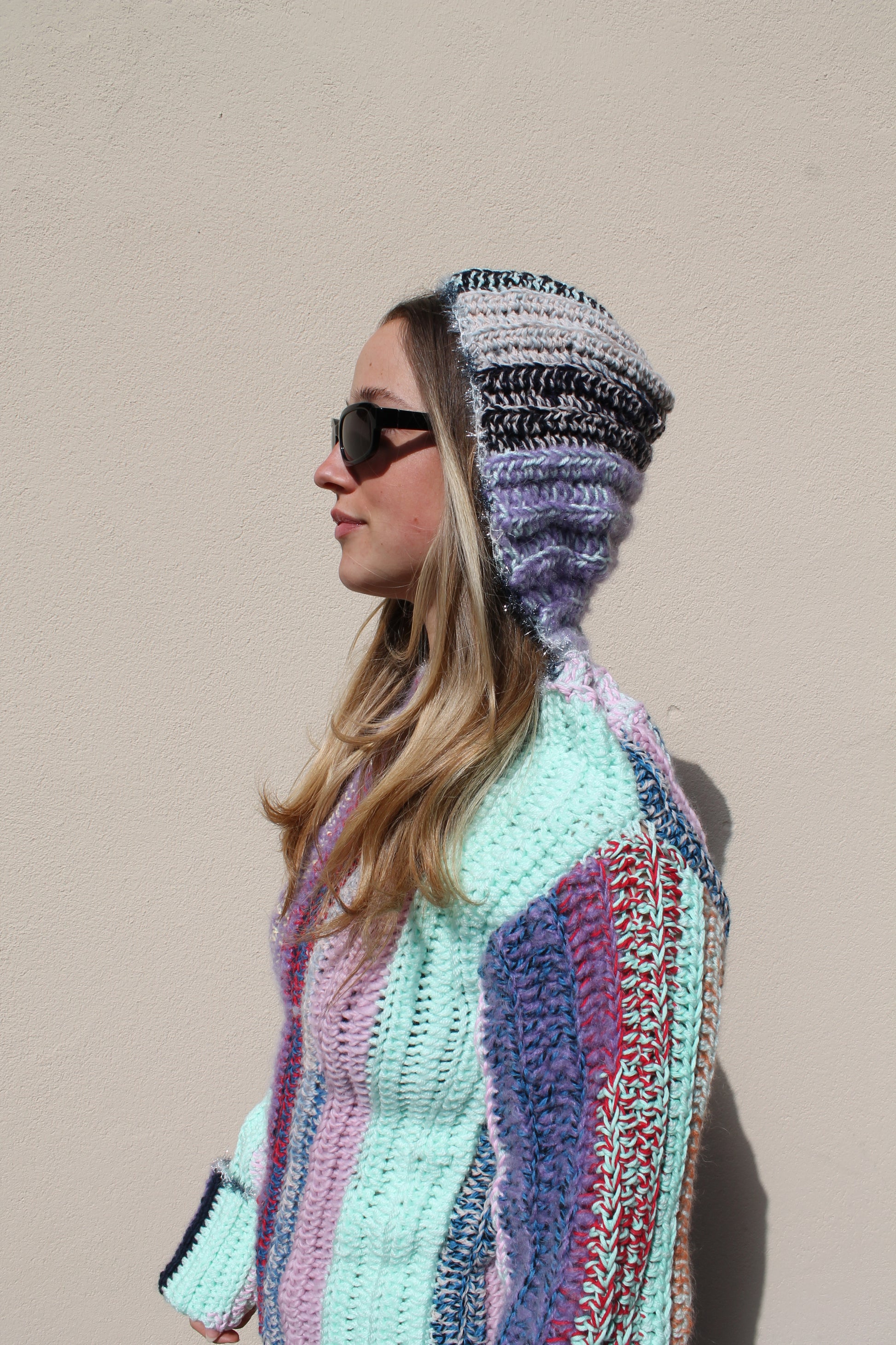 Dress with hood