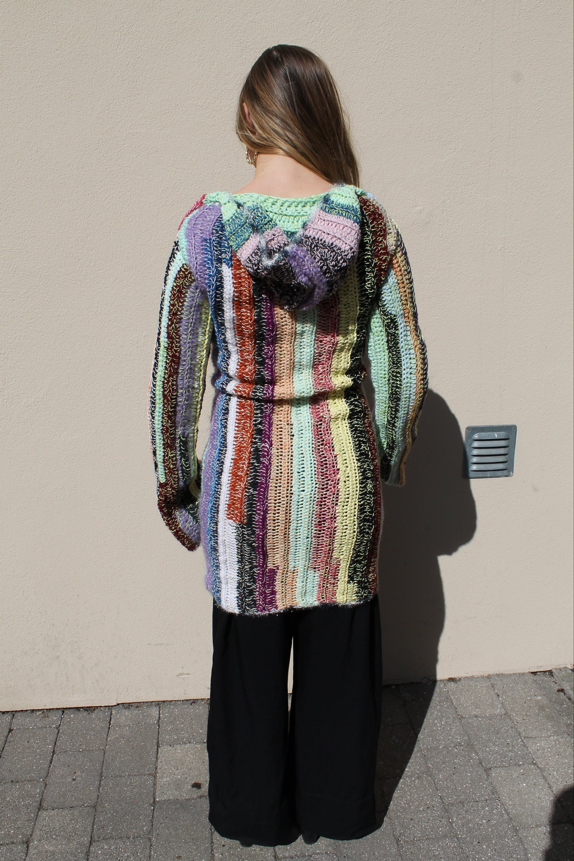 Dress with hood