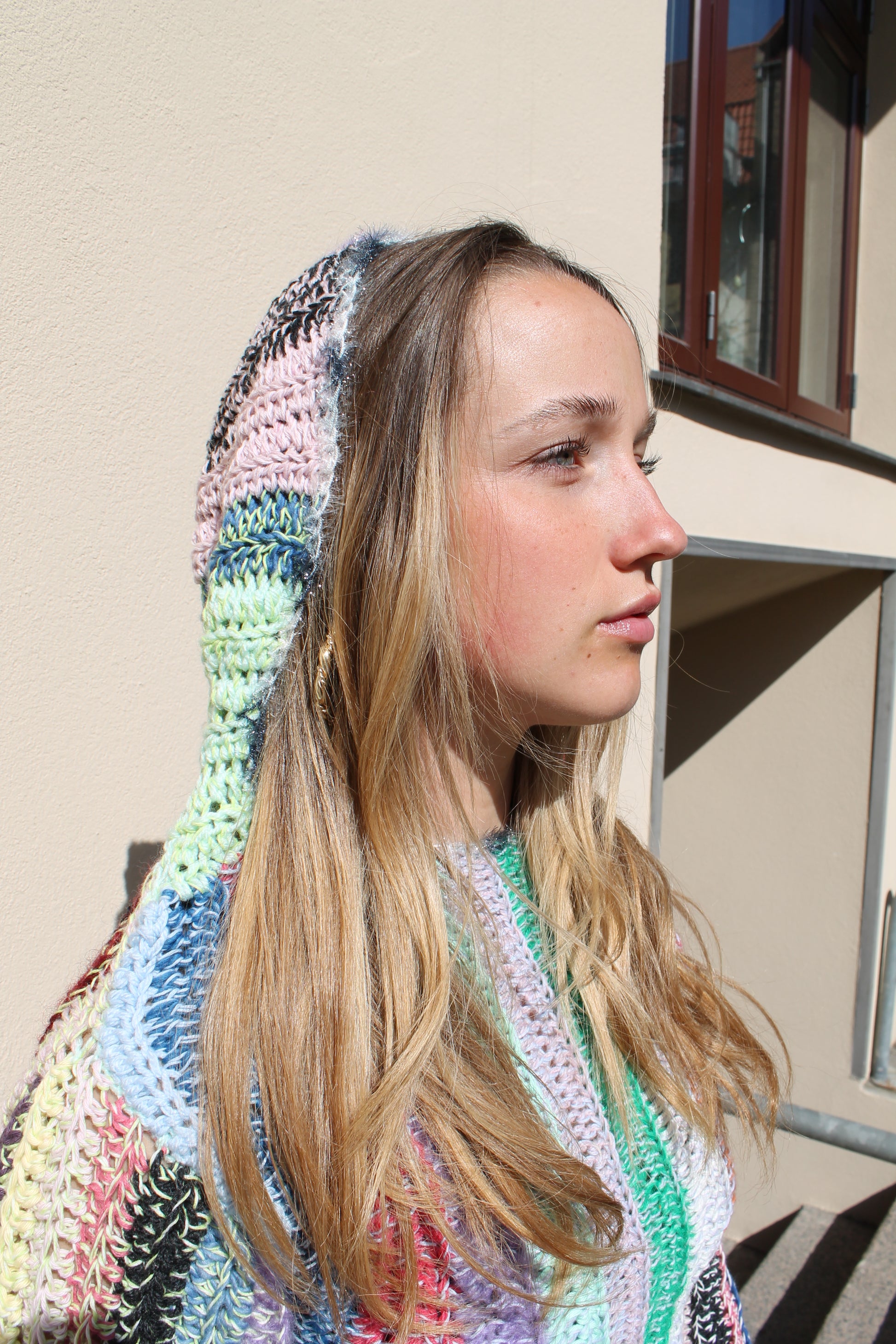 Dress with hood