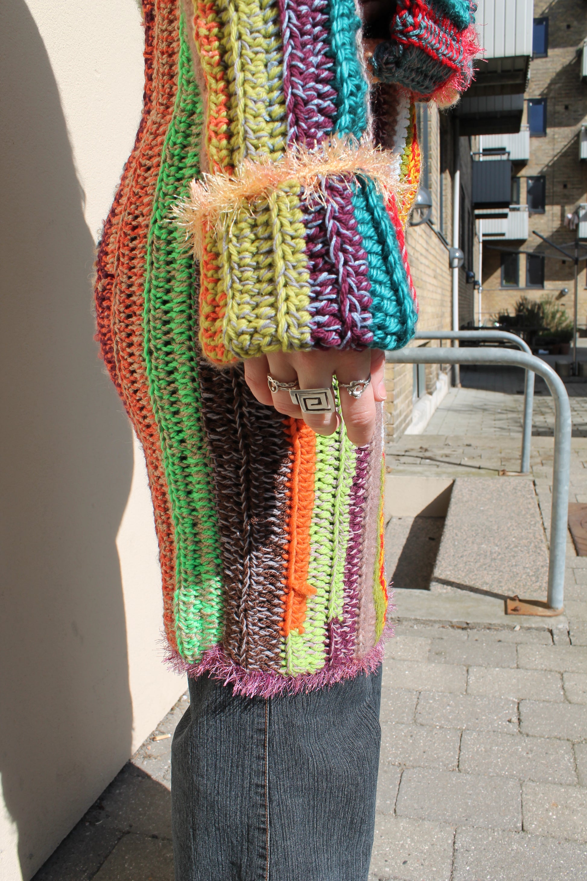 Dress with hood